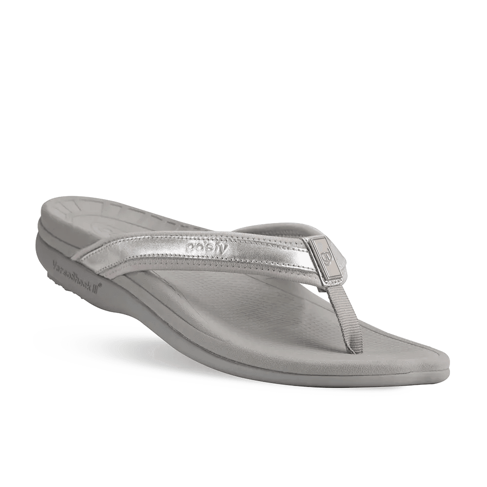 Re-Defy Women's Mary Sandals Silver Grey - YB7101FS