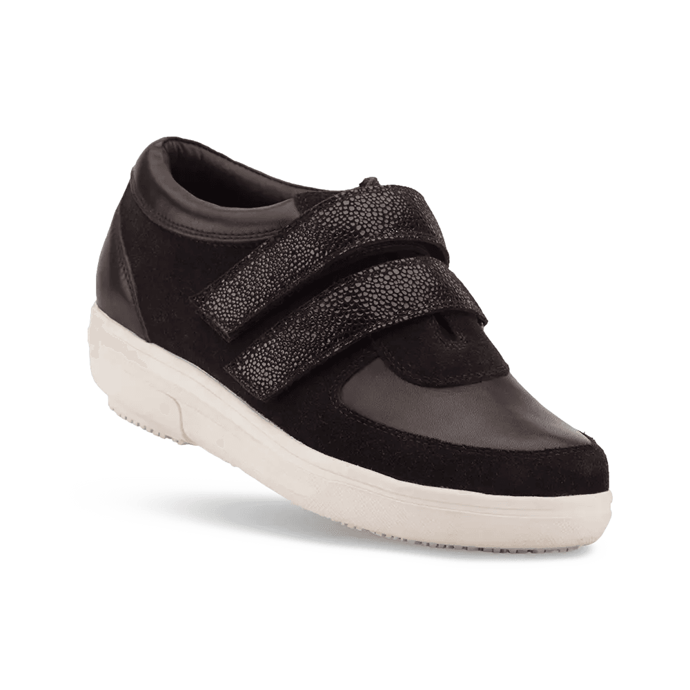 Re-Defy Women's Meeka Casual Flat Black - YB7177FL