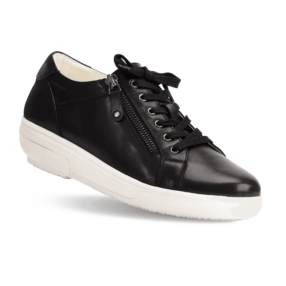 Re-Defy Women's Noa Casual Flat Black - YB7204FL
