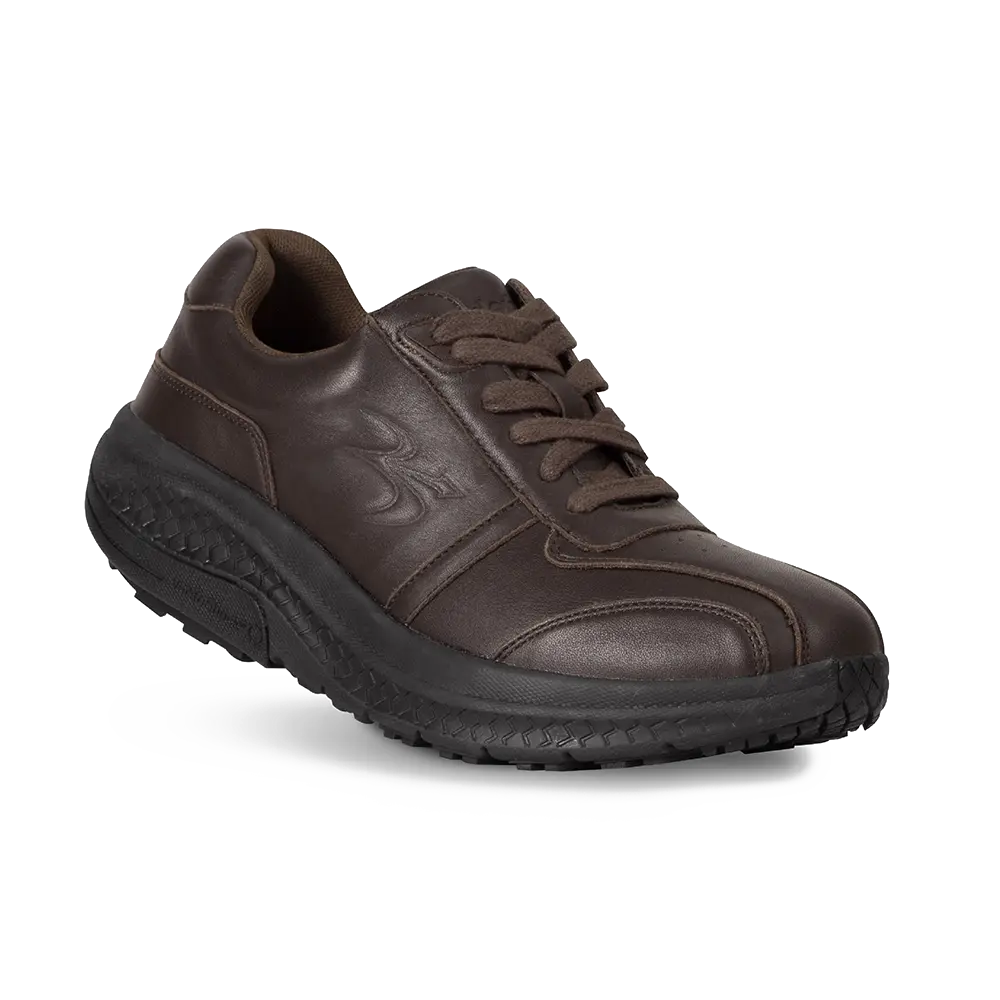 Re-Defy Men's Cloudwalk Casual Athletic Shoes Brown - YB90249MBR