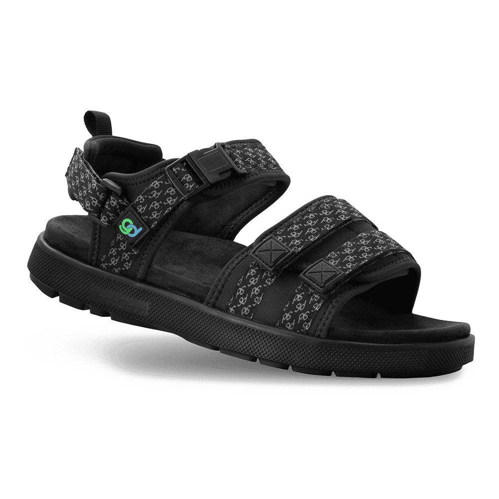 Re-Defy Women's Cafe Sandals Black - YB7214FL