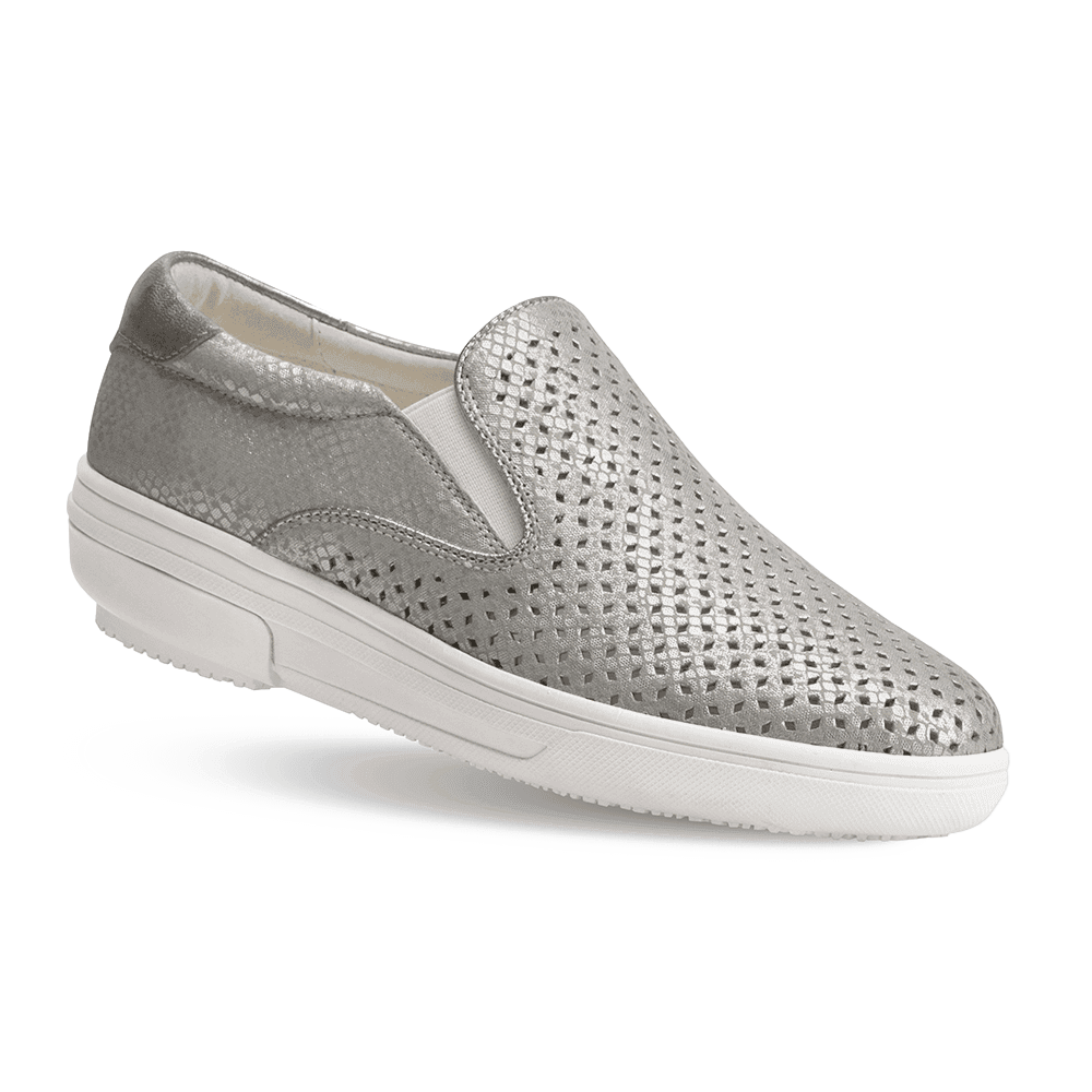 Re-Defy Women's Clara Casual Flat Silver - YB7205FS