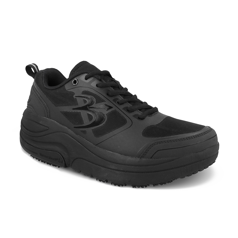 Re-Defy Women's Ion Slip Resistant Black Athletic Shoes - YB9025FBB